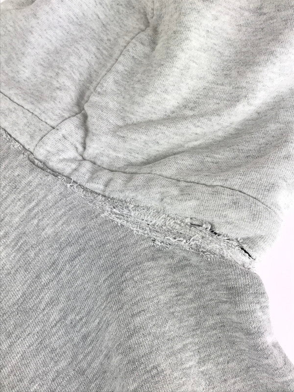 【現状渡し品】【メンズ】 Champion チャンピオン REVERSE WEAVE REMAKE HOODIE IOWA リバースウィーブス リメイクフーディー アイオワ パーカー 146-240929-hi-06-tag サイズ：XXL カラー：グレー 万代Net店