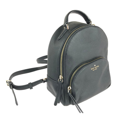 【中古品】【レディース】 Kate Spade ケイトスペード JACKSON MEDIUM BACKPACK ジャクソン ミディアムバックパック リュック カバン 180-240927-hi-27-tag カラー：ブラック 万代Net店