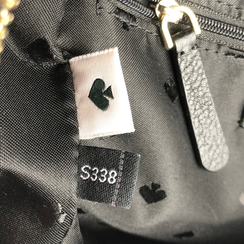 【中古品】【レディース】 Kate Spade ケイトスペード JACKSON MEDIUM BACKPACK ジャクソン ミディアムバックパック リュック カバン 180-240927-hi-27-tag カラー：ブラック 万代Net店