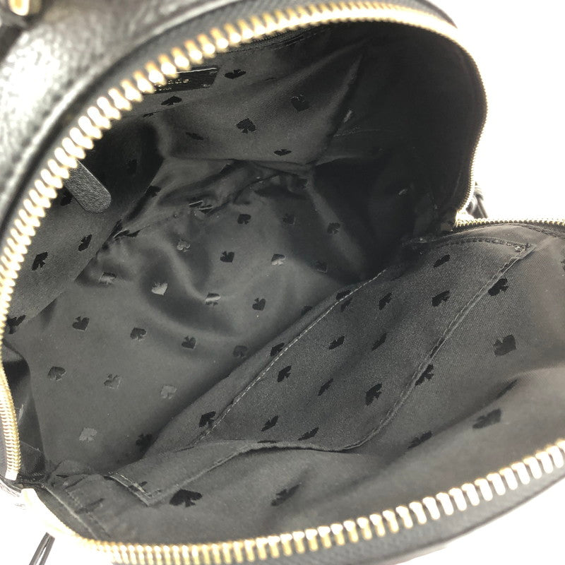 【中古品】【レディース】 Kate Spade ケイトスペード JACKSON MEDIUM BACKPACK ジャクソン ミディアムバックパック リュック カバン 180-240927-hi-27-tag カラー：ブラック 万代Net店