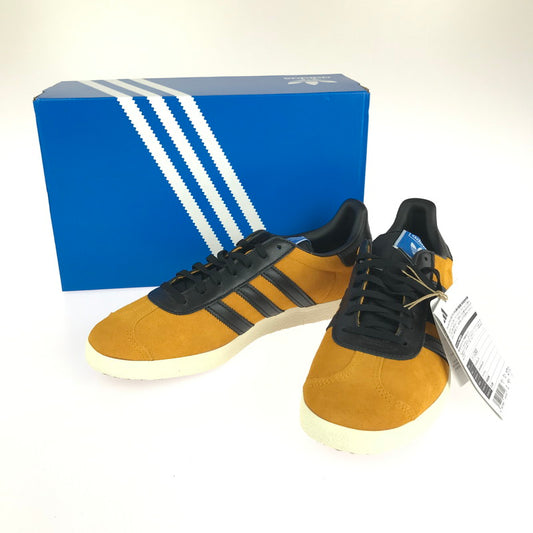 【中古美品】【メンズ】 adidas アディダス GAZELLE JP5283 ガゼル スニーカー 靴 161-240926-yk-15-tag サイズ：27cm / US 9 カラー：チームカレッジゴールド/コアブラック/クリームホワイト 万代Net店