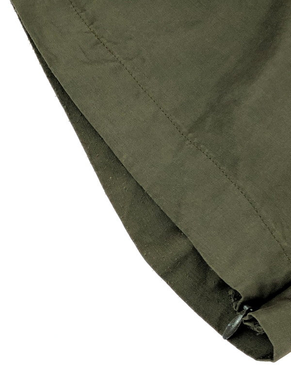 【メンズ】  STEIN シュタイン CUPRO WIDE EASY TROUSERS ST.836 キュプラ ワイド イージーパンツ ボトムス 151-241002-mo-10-tag サイズ：M カラー：カーキ 万代Net店