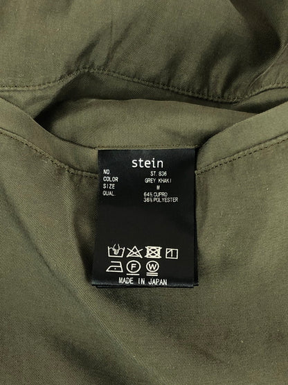 【メンズ】  STEIN シュタイン CUPRO WIDE EASY TROUSERS ST.836 キュプラ ワイド イージーパンツ ボトムス 151-241002-mo-10-tag サイズ：M カラー：カーキ 万代Net店