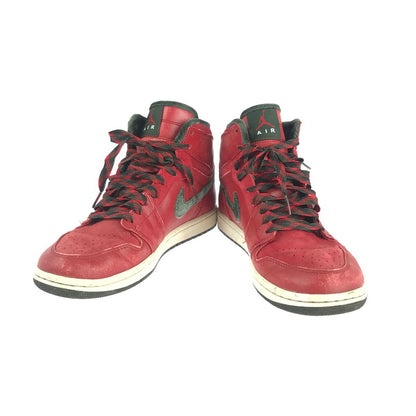 【中古品】【メンズ】 NIKE ナイキ AIR JORDAN 1 RETRO HIGH PREMIER 332134-631 エア ジョーダン 1 レトロ ハイ プレミア スニーカー 靴 160-241003-yk-02-tag サイズ：26cm/US 8 カラー："RED GUCCI" VARSITY RED/DARK ARMY-WHITE 万代Net店