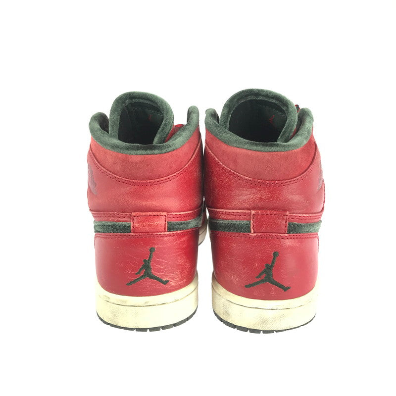 【中古品】【メンズ】 NIKE ナイキ AIR JORDAN 1 RETRO HIGH PREMIER 332134-631 エア ジョーダン 1 レトロ ハイ プレミア スニーカー 靴 160-241003-yk-02-tag サイズ：26cm/US 8 カラー："RED GUCCI" VARSITY RED/DARK ARMY-WHITE 万代Net店