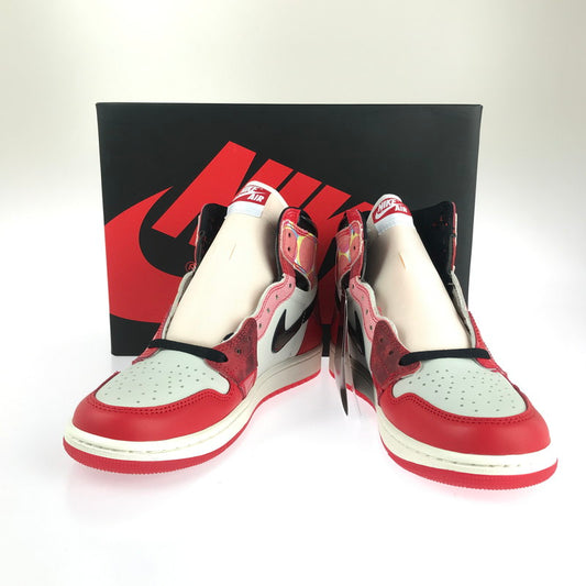 【中古美品】【メンズ】 NIKE ナイキ AIR JORDAN 1 HIGH OG SP DV1748-601 エアジョーダン 1 ハイ オリジナル スニーカー 靴 160-241003-yk-09-tag サイズ：27cm/US 9 カラー："SPIDER-MAN"UNIVERSITY RED/BLACK 万代Net店