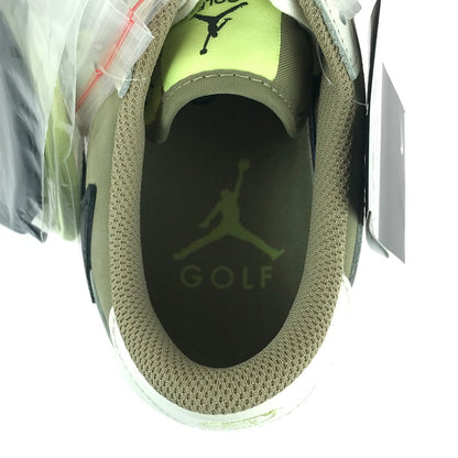 【中古美品】【メンズ】 NIKE ナイキ × TRAVIS SCOTT トラヴィススコット 別注 コラボ AIR JORDAN 1 LOW GOLF NRG FZ3124-200 エアジョーダン1 ロー ゴルフ NRG スニーカー 靴 160-241003-yk-05-tag サイズ：27cm/US 9 カラー：NEUTRAL OLIVE/BLACK-SAIL 万代Net店