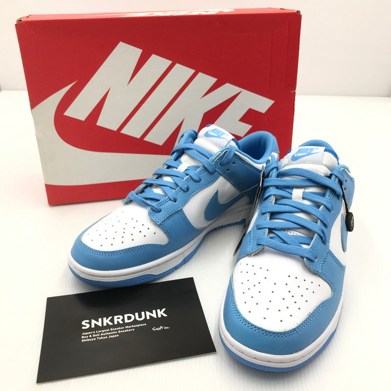 【中古美品】【メンズ】 NIKE ナイキ DUNK LOW RETRO DD1391-102 ダンク ロー レトロ スニーカー 靴 160-250127-na-01-tag サイズ：28cm US 10 カラー：WHITE/UNIVERSITY BLUE-WHITE 万代Net店