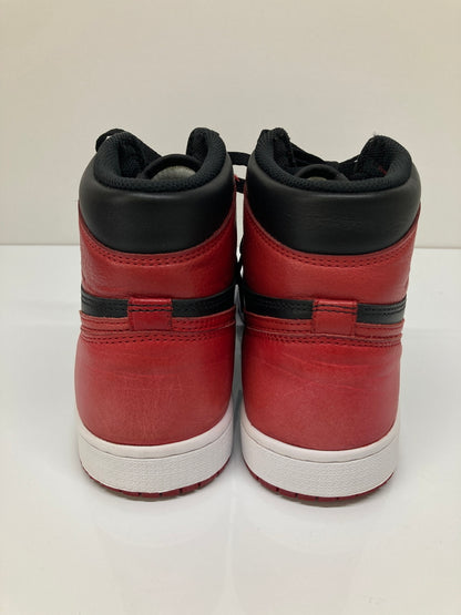 【中古品】【メンズ】 NIKE ナイキ AIR JORDAN 1 RETRO HIGH OG BANNED 555088-001 エアジョーダン 1 レトロ ハイ オリジナル バーンド スニーカー 靴 160-260718-kk-04-hon カラー：BLACK/VARSITY RED-WHITE 万代Net店