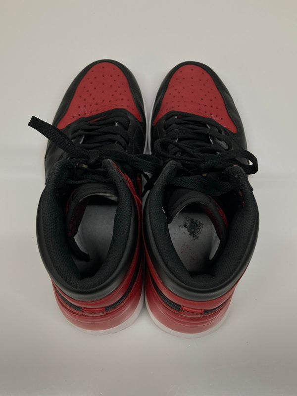 【中古品】【メンズ】 NIKE ナイキ AIR JORDAN 1 RETRO HIGH OG BANNED 555088-001 エアジョーダン 1 レトロ ハイ オリジナル バーンド スニーカー 靴 160-260718-kk-04-hon カラー：BLACK/VARSITY RED-WHITE 万代Net店