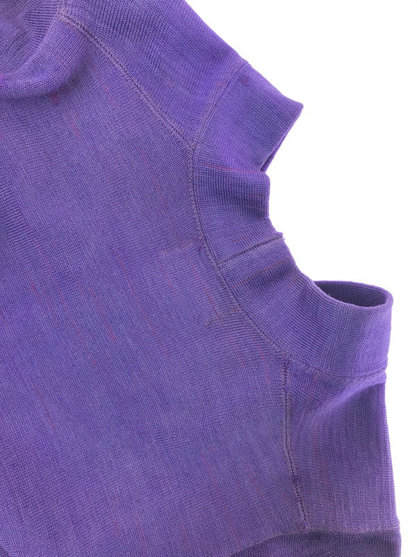 【現状渡し品】【メンズ】 O'SHEA KNITTING MILLS オーシャ ニッティング ミルズ 40's LETTERED CARDIGAN 40年代 レタード カーディガン トップス ヴィンテージ 146-260820-rt-01-tag サイズ：38 カラー：パープル 万代Net店