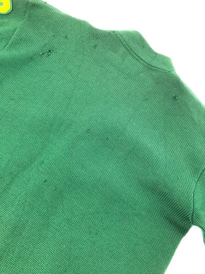 【現状渡し品】【メンズ】 KANDEL カンデル 50～60's LETTERED CARDIGAN 50～60年代 レタード カーディガン トップス ヴィンテージ 146-260820-rt-02-tag サイズ：不明 下記参照 カラー：グリーン 万代Net店