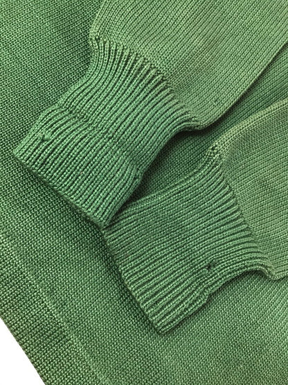 【現状渡し品】【メンズ】 KANDEL カンデル 50～60's LETTERED CARDIGAN 50～60年代 レタード カーディガン トップス ヴィンテージ 146-260820-rt-02-tag サイズ：不明 下記参照 カラー：グリーン 万代Net店