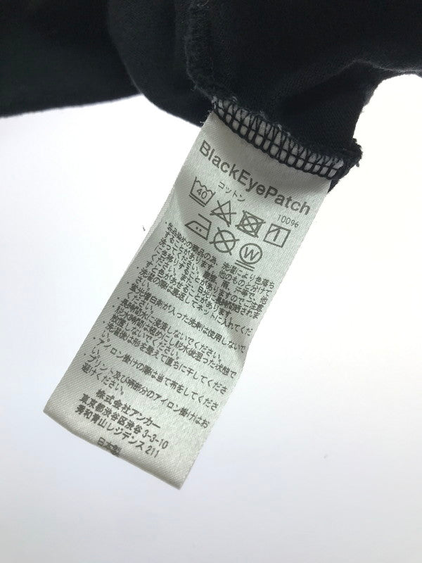 【中古品】【メンズ】 BLACK EYE PATCH ブラック アイ パッチ EMBLEM L/S TEE エンブレム ロングスリーブ Tシャツ 長袖Tシャツ トップス 142-251025-rt-04-tag サイズ：L カラー：ブラック 万代Net店