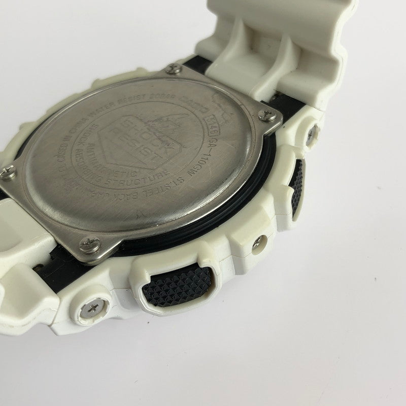 【中古品】【メンズ】 CASIO カシオ G-SHOCK ジーショック GA-110GW-7AJF 腕時計 196-241112-ki-02-tag カラー：ホワイト 万代Net店