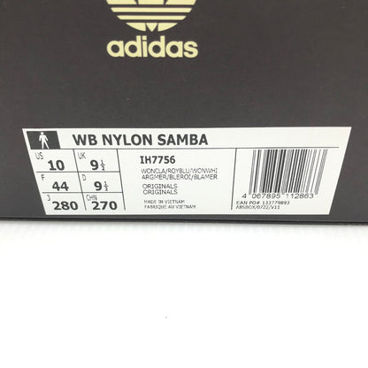 【中古品】【メンズ】 adidas アディダス × WALES BONNER ウェールズ・ボナー 別注 コラボ NYLON SAMBA IH7756 ナイロン サンバ スニーカー 靴 162-241003-yk-17-tag サイズ：28cm/US 10 カラー："WONDER CLAY/TEAM ROYAL BLUE/WONDER WHITE" 万代Net店