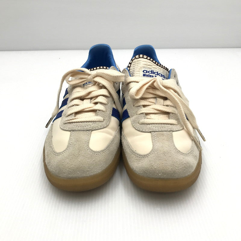 【中古品】【メンズ】 adidas アディダス × WALES BONNER ウェールズ・ボナー 別注 コラボ NYLON SAMBA IH7756 ナイロン サンバ スニーカー 靴 162-241003-yk-17-tag サイズ：28cm/US 10 カラー："WONDER CLAY/TEAM ROYAL BLUE/WONDER WHITE" 万代Net店