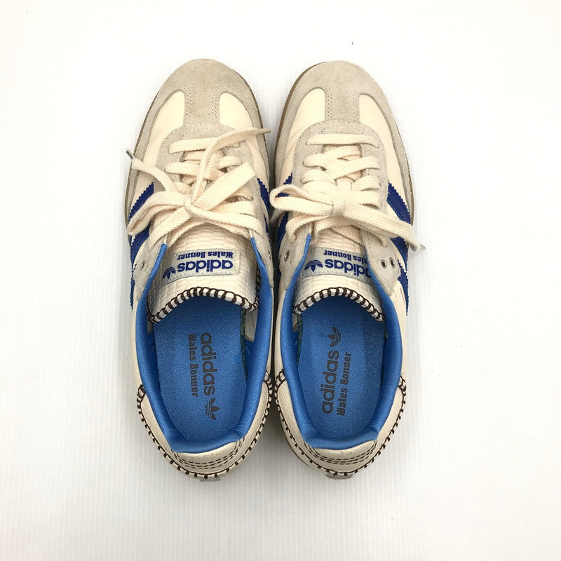 【中古品】【メンズ】 adidas アディダス × WALES BONNER ウェールズ・ボナー 別注 コラボ NYLON SAMBA IH7756 ナイロン サンバ スニーカー 靴 162-241003-yk-17-tag サイズ：28cm/US 10 カラー："WONDER CLAY/TEAM ROYAL BLUE/WONDER WHITE" 万代Net店