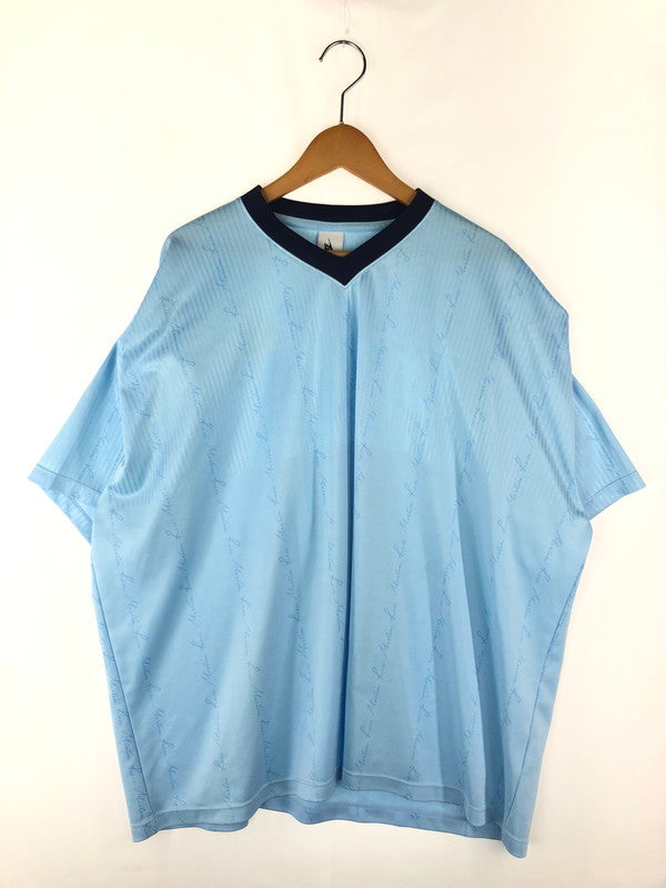 【中古品】【メンズ】 NIKE ナイキ × MARTINE ROSE マルティンローズ AQ8092-487 OVERSIZED SOCCER JERSEY T-SHIRT オーバーサイズサッカージャジーTシャツ ゲームシャツ 半袖シャツ 141-241002-hi-03-tag サイズ：L カラー：ブルー 万代Net店