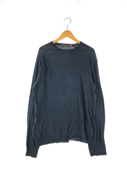 【中古品】【メンズ】 UNDERCOVER アンダーカバー 7S268-K6 PURPLE期 ASYMMETRIC KNIT 長袖Tシャツ トップス 140-241003-SS-01-tag サイズ：3 カラー：ネイビー 万代Net店