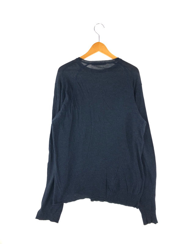 【中古品】【メンズ】 UNDERCOVER アンダーカバー 7S268-K6 PURPLE期 ASYMMETRIC KNIT 長袖Tシャツ トップス 140-241003-SS-01-tag サイズ：3 カラー：ネイビー 万代Net店