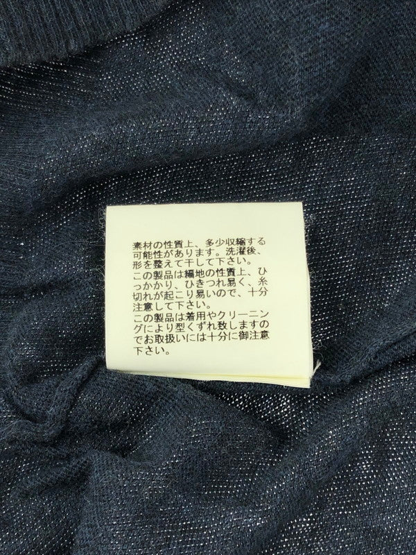 【中古品】【メンズ】 UNDERCOVER アンダーカバー 7S268-K6 PURPLE期 ASYMMETRIC KNIT 長袖Tシャツ トップス 140-241003-SS-01-tag サイズ：3 カラー：ネイビー 万代Net店