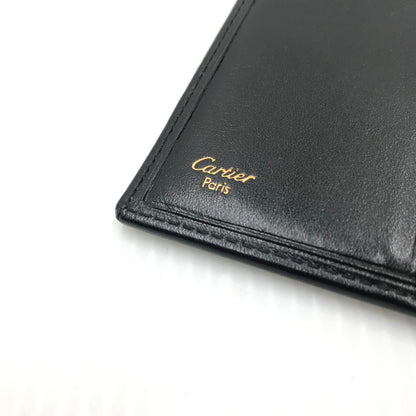 【中古品】【メンズ】 CARTIER カルティエ パシャライン 2つ折り財布 181-241005-na-13-tag カラー：ブラック 万代Net店