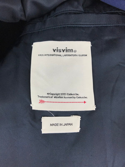 【中古】【メンズ】 VISVIM ビズビム 22AW HERGE TT COAT 0122205013021 チノ ステンカラーコート アウター 142-241009-hi-01-tag サイズ：2 カラー：ネイビー 万代Net店