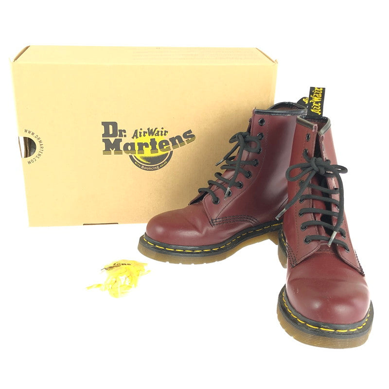 【中古品】【レディース】 Dr.Martens ドクターマーチン 8EYE BOOT 1460 10072600 8ホールブーツ ワークブーツ 靴 167-241009-mo-10-tag サイズ：UK4 カラー：CHERRY RED 万代Net店