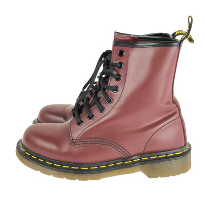 【中古品】【レディース】 Dr.Martens ドクターマーチン 8EYE BOOT 1460 10072600 8ホールブーツ ワークブーツ 靴 167-241009-mo-10-tag サイズ：UK4 カラー：CHERRY RED 万代Net店