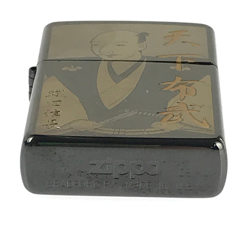 【中古美品】【メンズ】 ZIPPO ジッポ 戦国武将シリーズ 天下布武 織田信長 喫煙具 206-241015-yk-03-tag カラー：シルバー 万代Net店