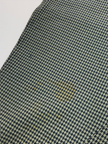 【現状渡し品】【レディース】 HERMES エルメス HOUNDSTOOTH SLACKS 千鳥格子柄スラックス ボトムス 168-250115-hi-29-tag サイズ：36 カラー：アイボリー/ネイビー 万代Net店