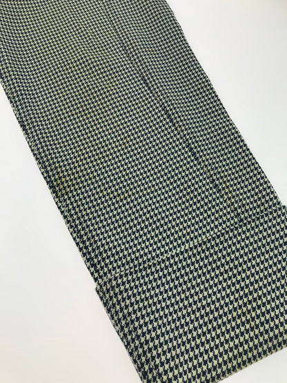 【現状渡し品】【レディース】 HERMES エルメス HOUNDSTOOTH SLACKS 千鳥格子柄スラックス ボトムス 168-250115-hi-29-tag サイズ：36 カラー：アイボリー/ネイビー 万代Net店