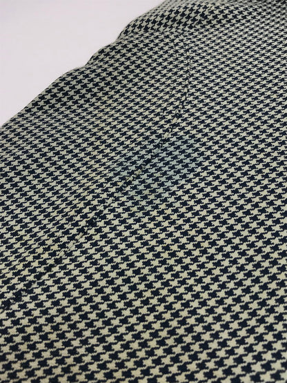 【現状渡し品】【レディース】 HERMES エルメス HOUNDSTOOTH SLACKS 千鳥格子柄スラックス ボトムス 168-250115-hi-29-tag サイズ：36 カラー：アイボリー/ネイビー 万代Net店