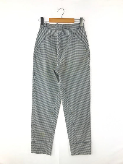 【現状渡し品】【レディース】 HOUNDSTOOTH SLACKS 千鳥格子柄スラックス ボトムス 168-250115-hi-29-tag サイズ：36 カラー：アイボリー/ネイビー 万代Net店