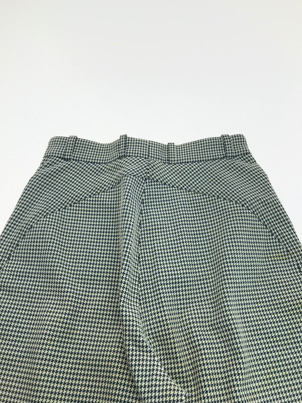 【現状渡し品】【レディース】 HOUNDSTOOTH SLACKS 千鳥格子柄スラックス ボトムス 168-250115-hi-29-tag サイズ：36 カラー：アイボリー/ネイビー 万代Net店
