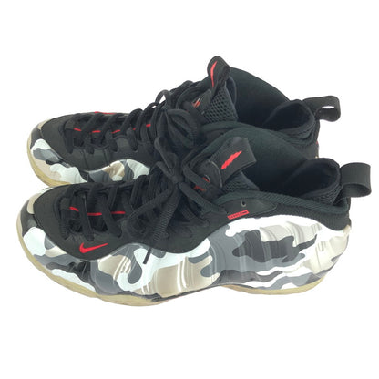 【中古品】【メンズ】 NIKE ナイキ AIR FOAMPOSITE ONE PRM 575420-001 エアフォーム ポジット プレミアム スニーカー 靴 160-241010-mo-11-tag サイズ：29.5cm US11.5 カラー："FIGHTER JET"WHITE/BLACK 万代Net店