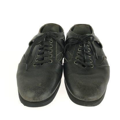 【中古品】【メンズ】 COMME des GARCONS HOMME コムデギャルソンオム 5HOLE LEATHER SHOES 5ホール レザーシューズ 靴 164-241009-mo-18-tag サイズ：24.5 カラー：ブラック 万代Net店