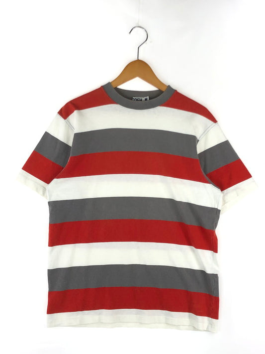 【中古品】【メンズ】  GOOD ENOUGH グッドイナフ BORDER S/S TEE ボーダー ショートスリーブ Tシャツ 半袖 トップス 142-241007-mo-06-tag サイズ：M カラー：マルチカラー 万代Net店