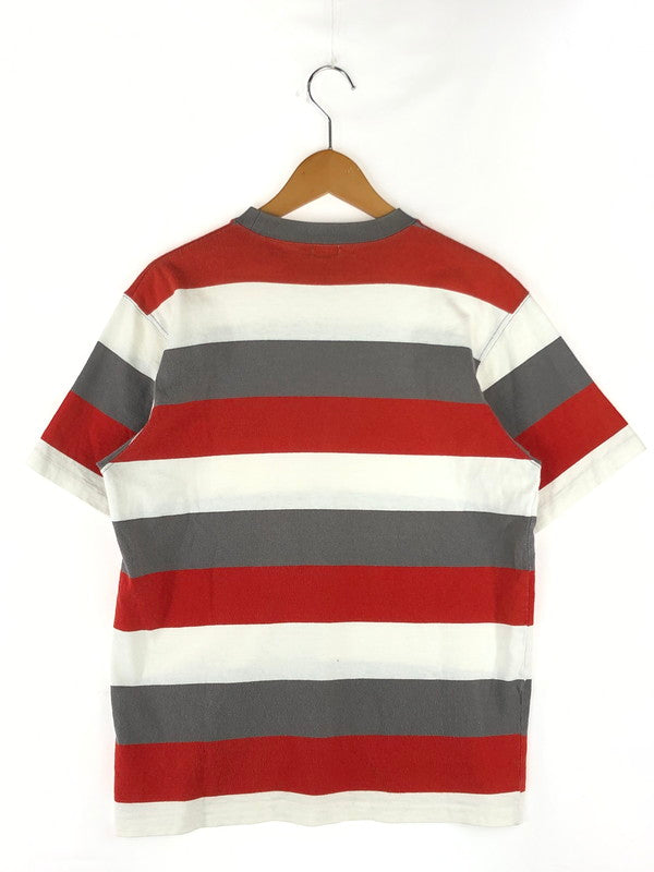 【中古品】【メンズ】  GOOD ENOUGH グッドイナフ BORDER S/S TEE ボーダー ショートスリーブ Tシャツ 半袖 トップス 142-241007-mo-06-tag サイズ：M カラー：マルチカラー 万代Net店