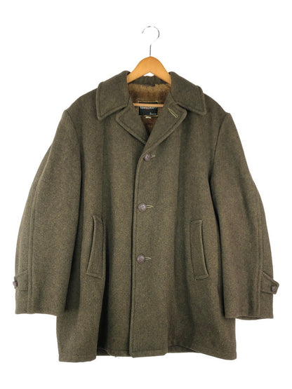 【中古品】【メンズ】 TOWNCRAFT タウンクラフト VINTAGE WOOL COAT ヴィンテージ ウールコート アウター 裏地フリース 146-241010-mo-05-tag サイズ：44 カラー：ブラウン 万代Net店