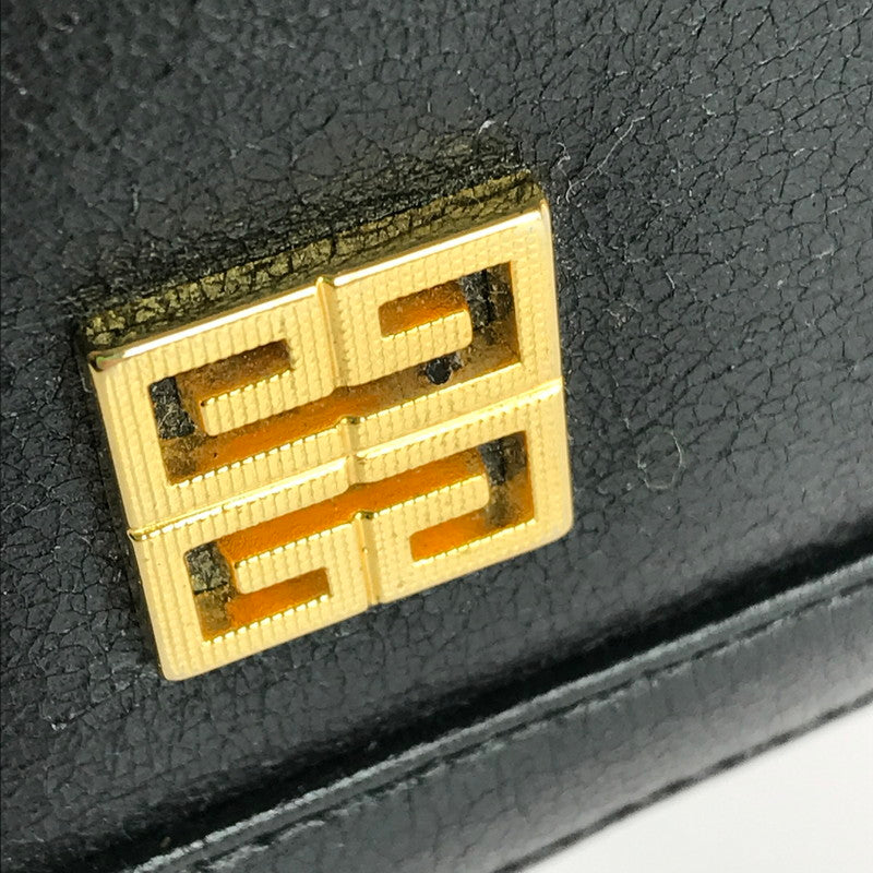 【中古品】【レディース】 GIVENCHY ジバンシィ 4G ロゴ チェーン ショルダーバッグ カバン 180-241015-yk-04-tag カラー：BLACK 万代Net店