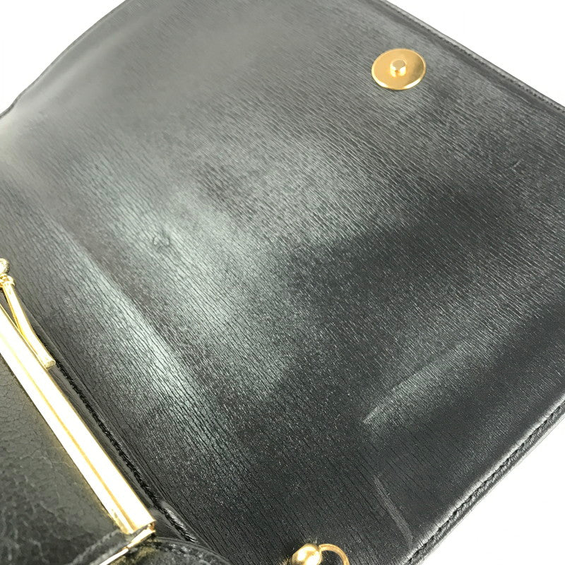 【中古品】【レディース】 GIVENCHY ジバンシィ 4G ロゴ チェーン ショルダーバッグ カバン 180-241015-yk-04-tag カラー：BLACK 万代Net店