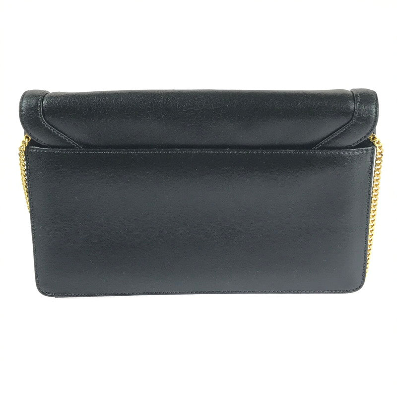 【中古品】【レディース】 GIVENCHY ジバンシィ 4G ロゴ チェーン ショルダーバッグ カバン 180-241015-yk-04-tag カラー：BLACK 万代Net店