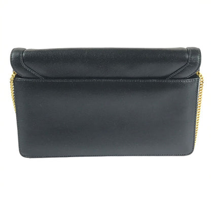 【中古品】【レディース】 GIVENCHY ジバンシィ 4G ロゴ チェーン ショルダーバッグ カバン 180-241015-yk-04-tag カラー：BLACK 万代Net店