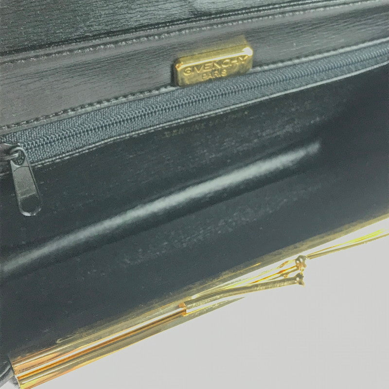 【中古品】【レディース】 GIVENCHY ジバンシィ 4G ロゴ チェーン ショルダーバッグ カバン 180-241015-yk-04-tag カラー：BLACK 万代Net店