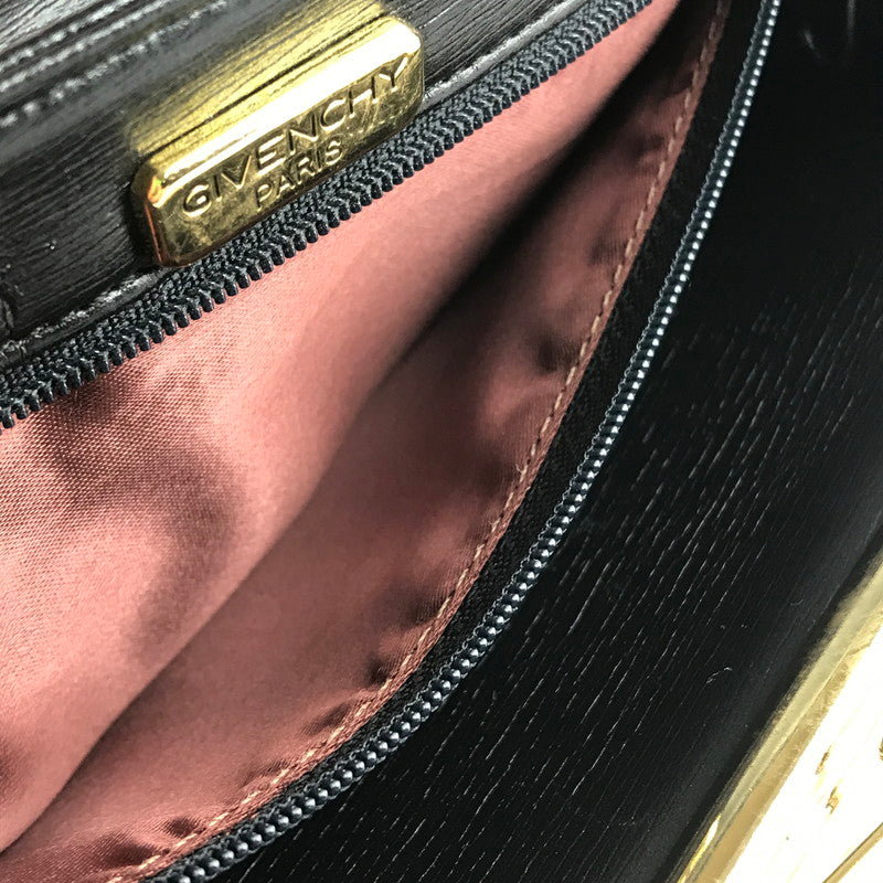 【中古品】【レディース】 GIVENCHY ジバンシィ 4G ロゴ チェーン ショルダーバッグ カバン 180-241015-yk-04-tag カラー：BLACK 万代Net店