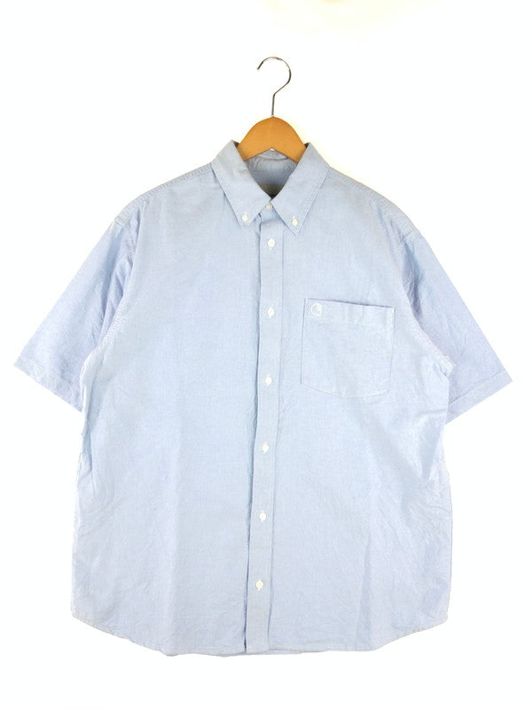 【中古美品】【メンズ】  CARHARTT WIP カーハート ワークインプログレス S S BRAXTON SHIRT I031455 ショートスリーブ ブラクストンシャツ 半袖 トップス 142-241007-mo-08-tag サイズ：M カラー：Bleach/wax 万代Net店