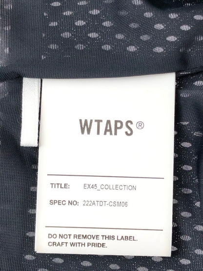 【中古美品】【メンズ】 WTAPS ダブルタップス 22AW NETMINDER LS POLY.LLW 222ATDT-CSM06 ホッケーシャツ 長袖 トップス 142-241007-mo-10-tag サイズ：3 カラー：ブラック 万代Net店