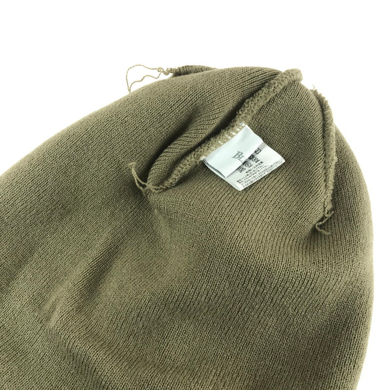 【中古品】【メンズ】  BLESS U ブレスユー BEANIE BU0048 ビーニー ニットキャップ ニット帽 帽子 185-241120-hi-22-tag サイズ：F カラー：ベージュ 万代Net店